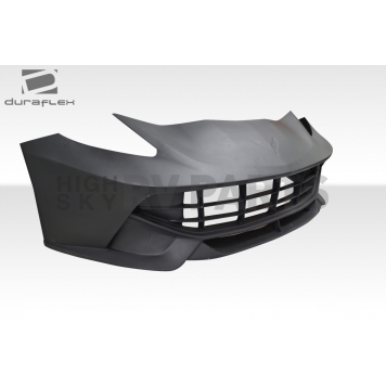 Extreme Dimensions Bumper 1-Piece Design Black Fiberglass - 112424-1