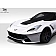 Extreme Dimensions Bumper 1-Piece Design Black Fiberglass - 112424