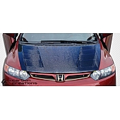 Extreme Dimensions Hood - Gloss Carbon Fiber Black - 103131