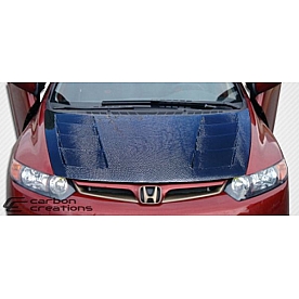 Extreme Dimensions Hood - Gloss Carbon Fiber Black - 103131