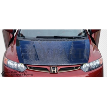 Extreme Dimensions Hood - Gloss Carbon Fiber Black - 103131