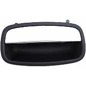 Help! By Dorman Exterior Door Handle - Plastic Silver Lever And Black Housing Single - 83595
