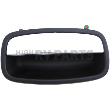 Help! By Dorman Exterior Door Handle - Plastic Silver Lever And Black Housing Single - 83595