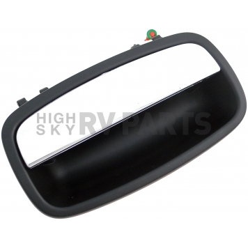 Help! By Dorman Exterior Door Handle - Plastic Silver Lever And Black Housing Single - 83595-2