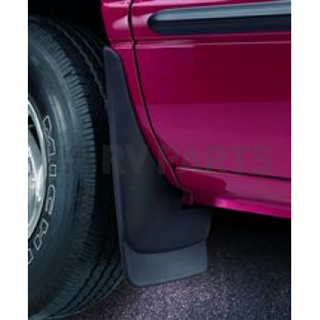 Husky Liner Mud Flap - Black Textured Thermoplastic Olefin Set Of 2 - 56001