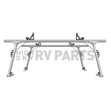 TracRac Ladder Rack 1250 Pound Capacity Aluminum Silver Powder Coated - 43002XT