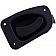 Help! By Dorman Interior Door Handle - Lever Plastic Black Single - 82641