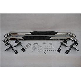 Black Mountain Nerf Bar 3 Inch Stainless Steel Round - ASNB3006S