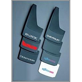 Hopkins MFG Mud Flap - Black Set Of 2 - 4754