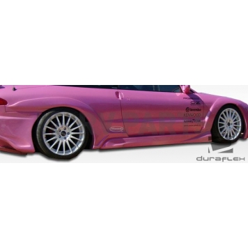Extreme Dimensions Side Skirt - Primered Fiberglass Reinforced Plastic Black Set of 2 - 102283-1