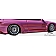 Extreme Dimensions Side Skirt - Primered Fiberglass Reinforced Plastic Black Set of 2 - 102283