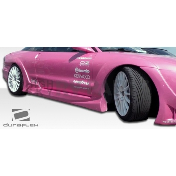 Extreme Dimensions Side Skirt - Primered Fiberglass Reinforced Plastic Black Set of 2 - 102283-4