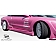 Extreme Dimensions Side Skirt - Primered Fiberglass Reinforced Plastic Black Set of 2 - 102283