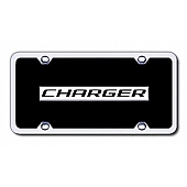 Automotive Gold License Plate - Charger Acrylic - BCHGCBK