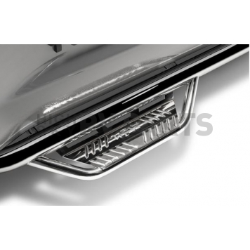 N-Fab Nerf Bar - Truck Wheel to Wheel Polished Stainless Steel Round - C1495QC6SS