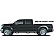 N-Fab Nerf Bar - Truck Wheel to Wheel Polished Stainless Steel Round - C1495QC6SS