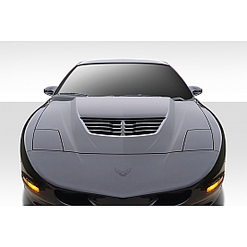 Extreme Dimensions Hood - Fiberglass Black - 112616