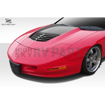 Extreme Dimensions Hood - Fiberglass Black - 112616-1