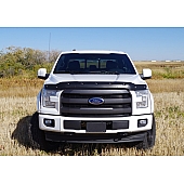 Tough Guard Form Fit Bug Shield - Acrylic ABS Plastic Black Textured Satin Hood Only - TG-8A15