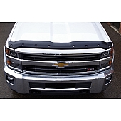 Tough Guard Form Fit Bug Shield - Acrylic ABS Plastic Black Smooth Satin Hood Only - TS-5M15
