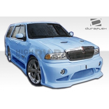 DuraFlex Bumper Cover Plain  Platinum Fiberglass - 102114
