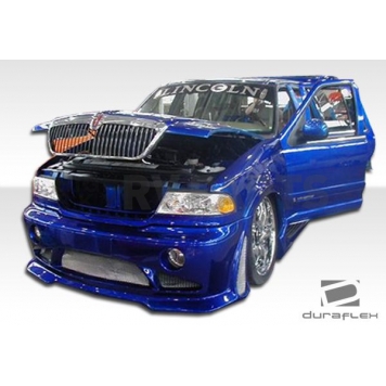 DuraFlex Bumper Cover Plain  Platinum Fiberglass - 102114-1