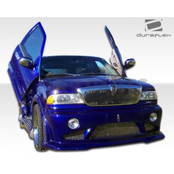 DuraFlex Bumper Cover Plain  Platinum Fiberglass - 102114-7