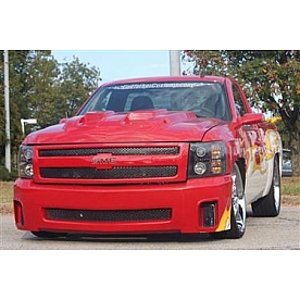 Reflexxion Hood - Ram Air Style Cowl Bare Galvanneal Steel - 703611