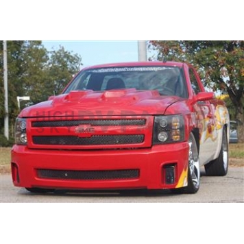 Reflexxion Hood - Ram Air Style Cowl Bare Galvanneal Steel - 703611