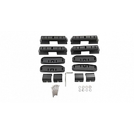 Rhino-Rack USA Roof Rack Mounting Kit Black Set Of 4 - RCP12BK