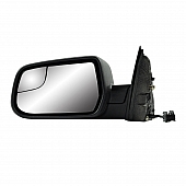 K-Source Exterior Mirror Manual OEM Black Single - 62172G