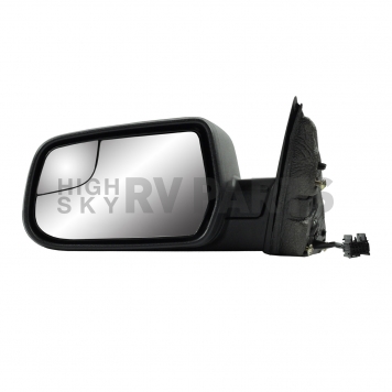 K-Source Exterior Mirror Manual OEM Black Single - 62172G