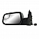 K-Source Exterior Mirror Manual OEM Black Single - 62172G