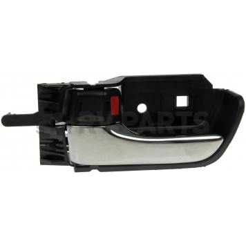 Help! By Dorman Interior Door Handle - Plastic Silver Lever With Black Knob Single - 81272
