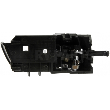 Help! By Dorman Interior Door Handle - Plastic Silver Lever With Black Knob Single - 81272-1