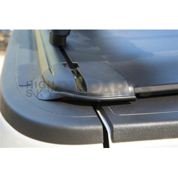 Pace Edwards Tonneau Cover Rail Black Aluminum Set of 2 - MBL2129