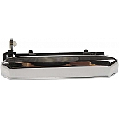 Help! By Dorman Exterior Door Handle - Plastic Silver Single - 90008