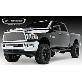 T-Rex Truck Products Grille Insert - Formed Mesh Rectangular Polished Stainless Steel - 54452