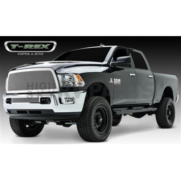 T-Rex Truck Products Grille Insert - Formed Mesh Rectangular Polished Stainless Steel - 54452