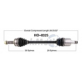 TrakMotive CV Axle Shaft - HO-8325