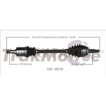 TrakMotive CV Axle Shaft - HO-8219