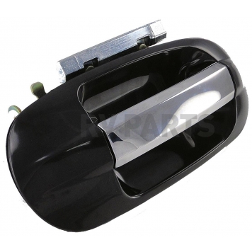 Help! By Dorman Exterior Door Handle - Plastic Silver Lever And Black Housing Single - 82184-2