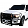 Black Horse Offroad Grille Guard 4 Inch Black Powder Coated Steel - RUFOF115B