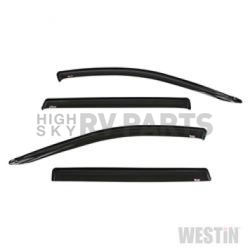 Westin Automotive Rainguard - Smoke Gloss Acrylic Set Of 4 - 7269478
