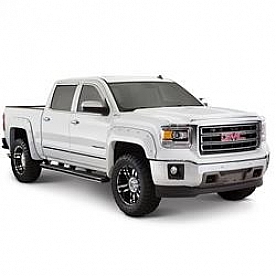 Bushwacker Fender Flare - Iridium Metallic - Paint Code GXG Dura-Flex 2000 ABS Smooth Plastic Matte Set Of 4 - 4096784