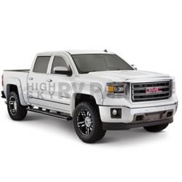 Bushwacker Fender Flare - Iridium Metallic - Paint Code GXG Dura-Flex 2000 ABS Smooth Plastic Matte Set Of 4 - 4096784