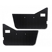 Warrior Products Door Panel Insert - Steel Black For Half Door - S90755
