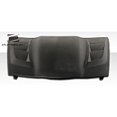 Extreme Dimensions Hood - Primered Fiberglass Black - 106046