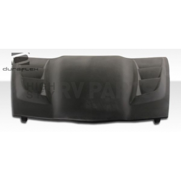 Extreme Dimensions Hood - Primered Fiberglass Black - 106046