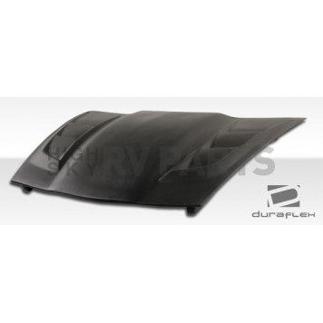Extreme Dimensions Hood - Primered Fiberglass Black - 106046-1